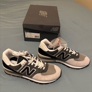 New Balance 574 Grey size 12—New in Box
